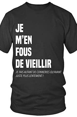 Gagzor.com - GIFs, Images Drôles et Vidéos Virales pour un Divertissement Inégalé | Gagzor.com TEEZILY T-Shirt Homme Je m’en …