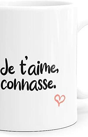 Gagzor.com - GIFs, Images Drôles et Vidéos Virales pour un Divertissement Inégalé | Gagzor.com Mug Humour Je t’aime Connasse …